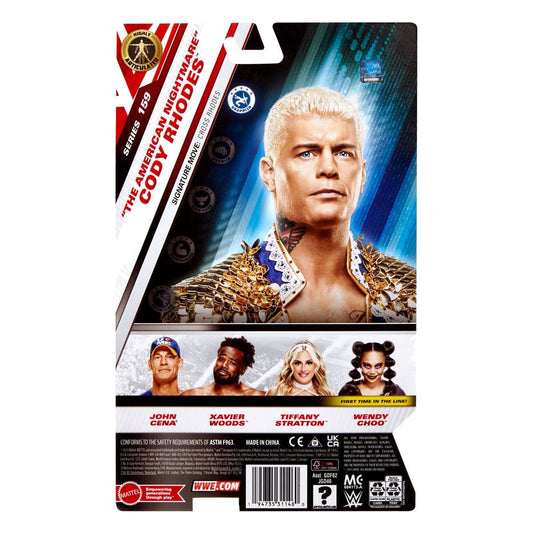 WWE Main Event Series Actionfigur "The American Nightmare" Cody Rhodes 15 cm