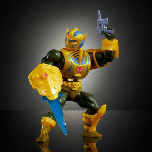 Masters of the Universe x Transformers Bumblebee Armor Man-At-Arms EU Exclusive