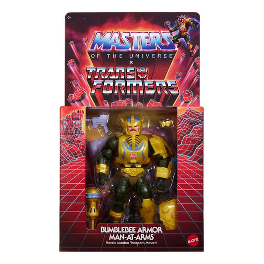 Masters of the Universe x Transformers Bumblebee Armor Man-At-Arms EU Exclusive