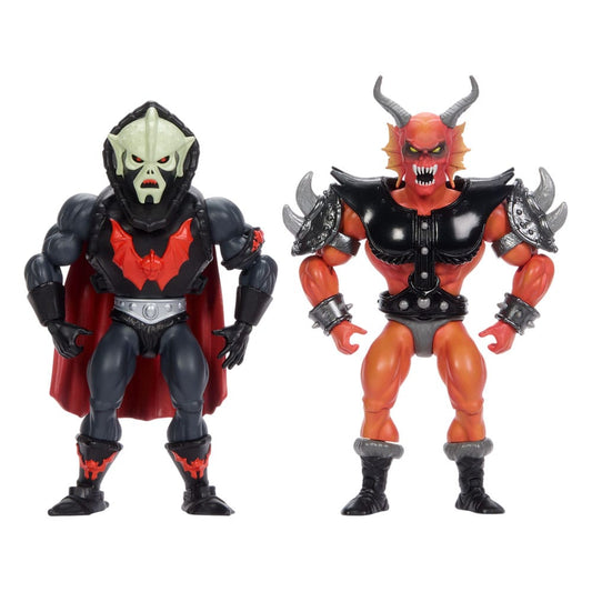 Masters of the Universe x Stranger Things Origins Actionfiguren 2er-Pack Hordak & Hellfire-Man