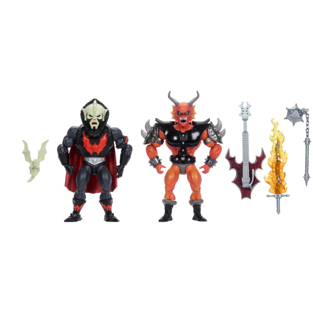 Masters of the Universe x Stranger Things Origins Actionfiguren 2er-Pack Hordak & Hellfire-Man