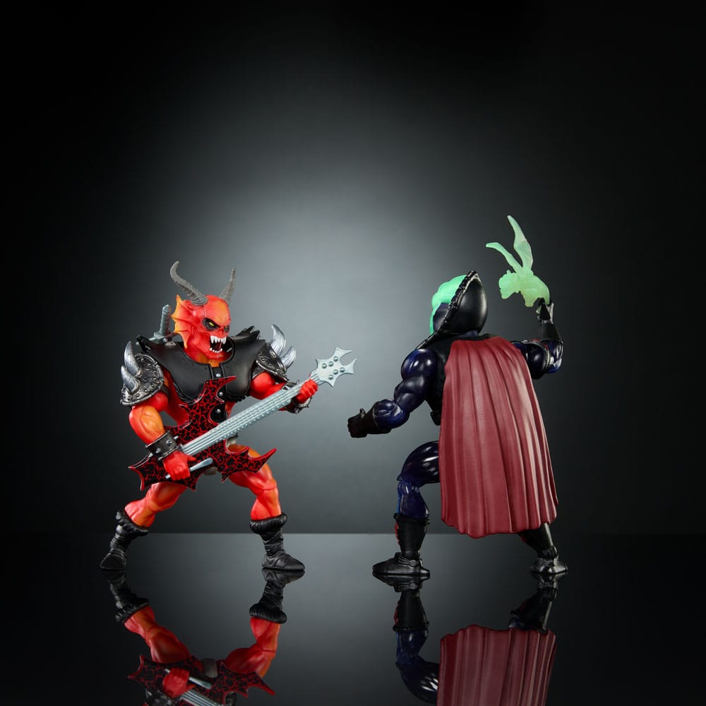 Masters of the Universe x Stranger Things Origins Actionfiguren 2er-Pack Hordak & Hellfire-Man