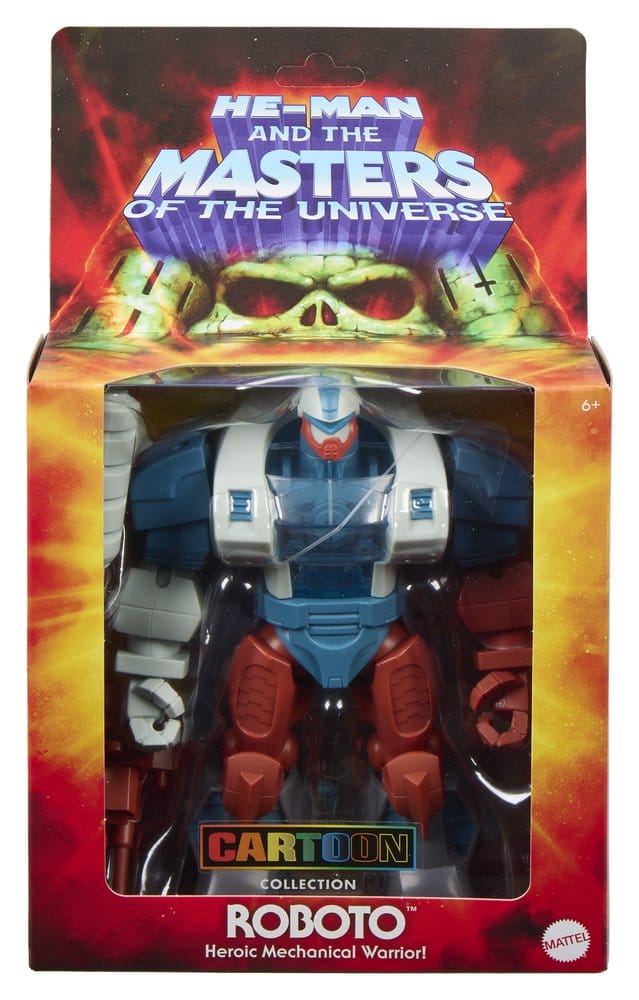 Masters of the Universe 200X Origins Cartoon Collection Roboto Deluxe 2026 EU CARD