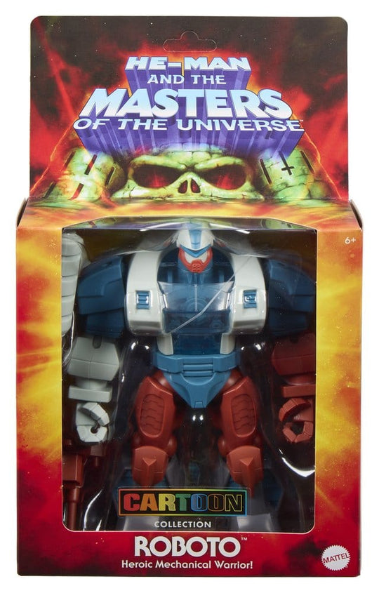 Masters of the Universe 200X Origins Cartoon Collection Roboto Deluxe 2026 EU CARD