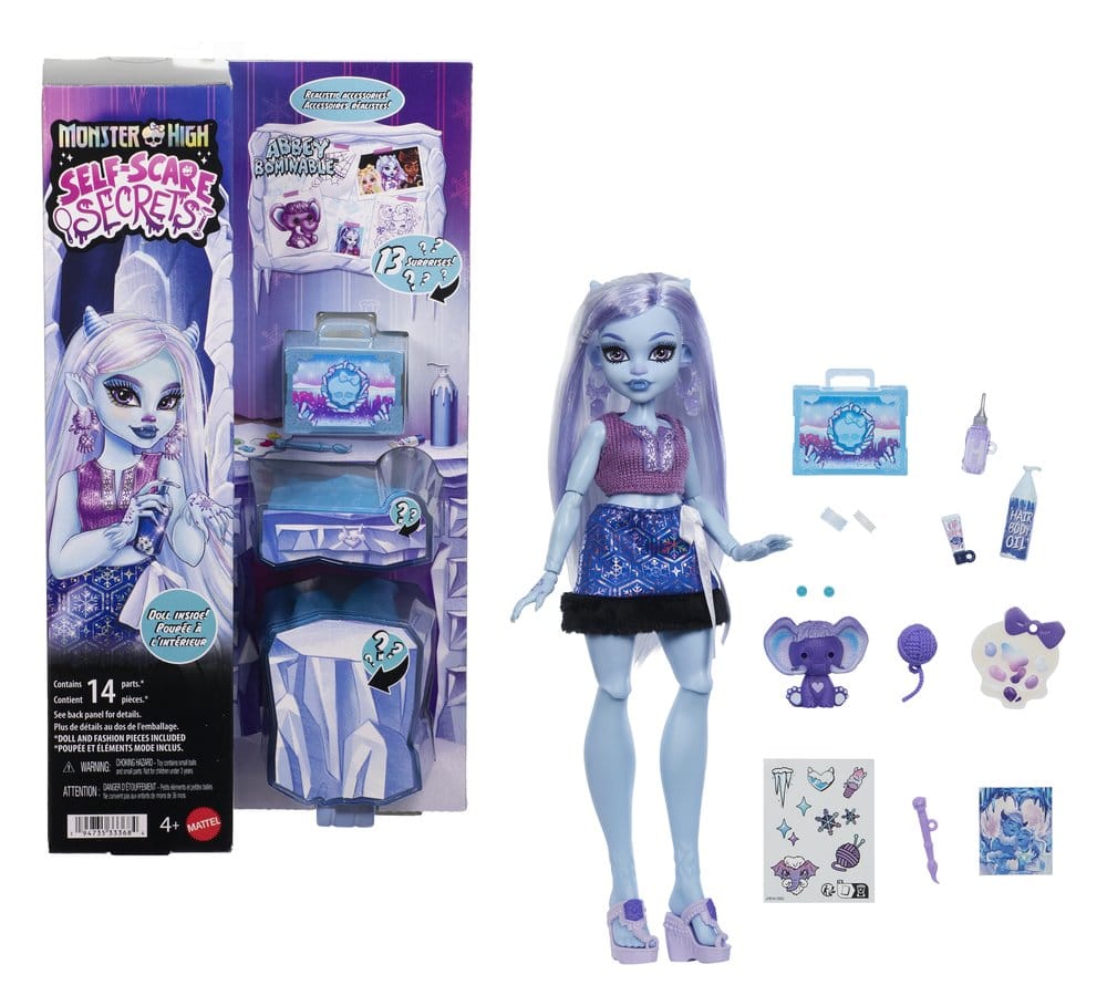 Monster High Self-Scare Secrets Puppe Abbey Bominable