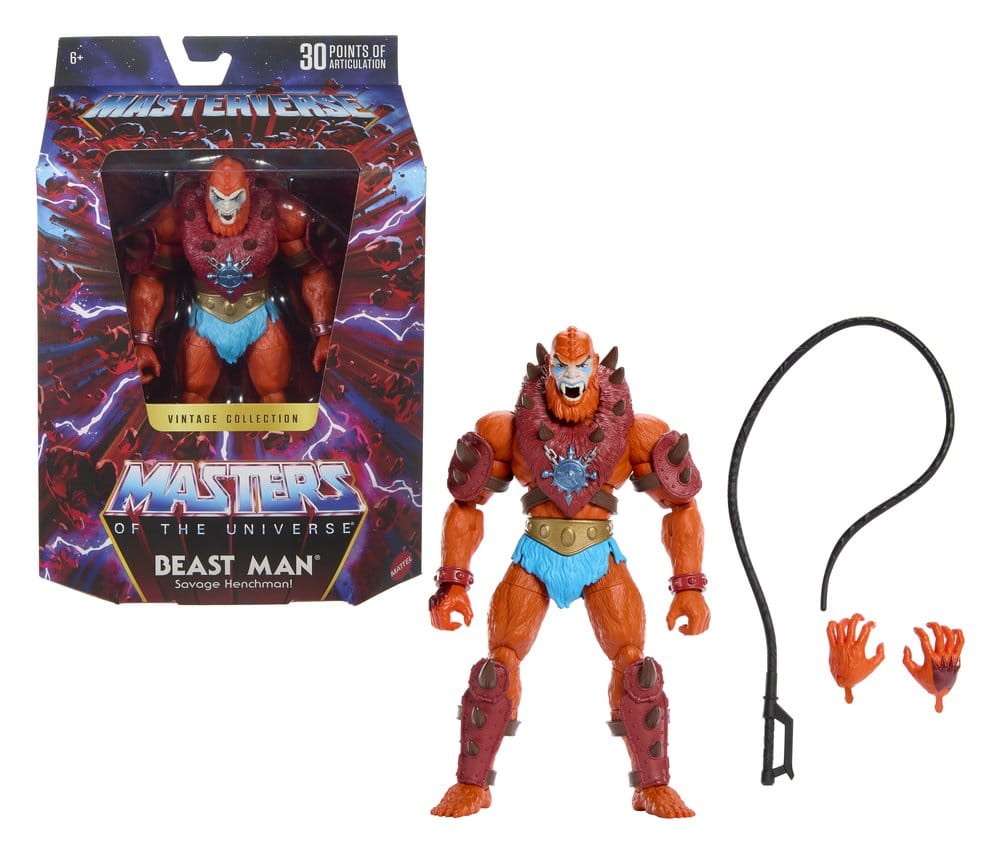 Masters of the Universe Masterverse Vintage Collection Beast Man 2026