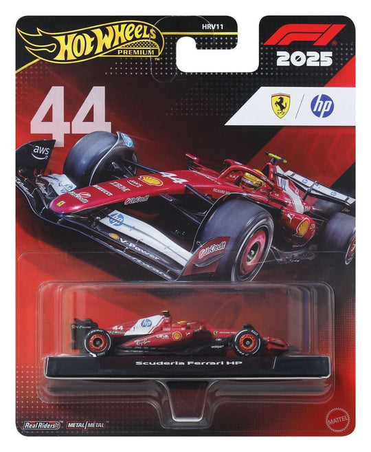 Formel 1 Hot Wheels Premium Die-Cast Fahrzeug 1/64 Team Ferrari: Driver 1