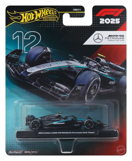 Formel 1 Hot Wheels Premium Die-Cast Fahrzeug 1/64 Team Mercedes Benz: Driver 2