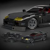 Hot Wheels Elite Mattel Brick Shop Bauset 1/16 '94 Toyota Supra MKIV