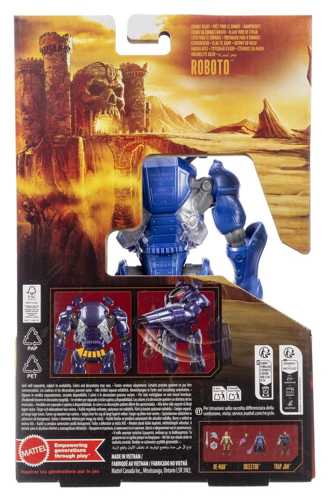 Masters of the Universe Combat Ready Roboto Movie Feature 2026 Actionfigur 14 cm