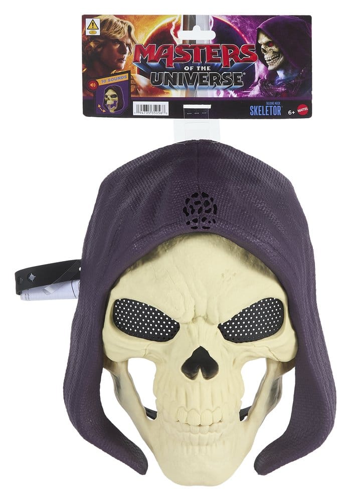 Masters of the Universe 2026 Movie Chronicles Roleplay-Replik Skeletors Maske *Deutsche Version*