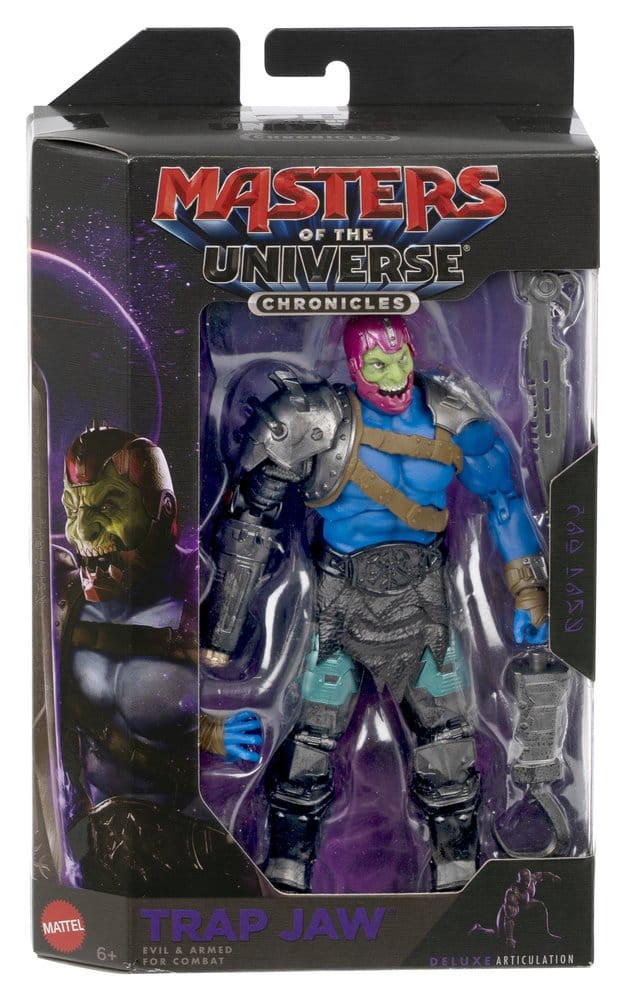Masters of the Universe Chronicles Trap Jaw Actionfigur 18 cm