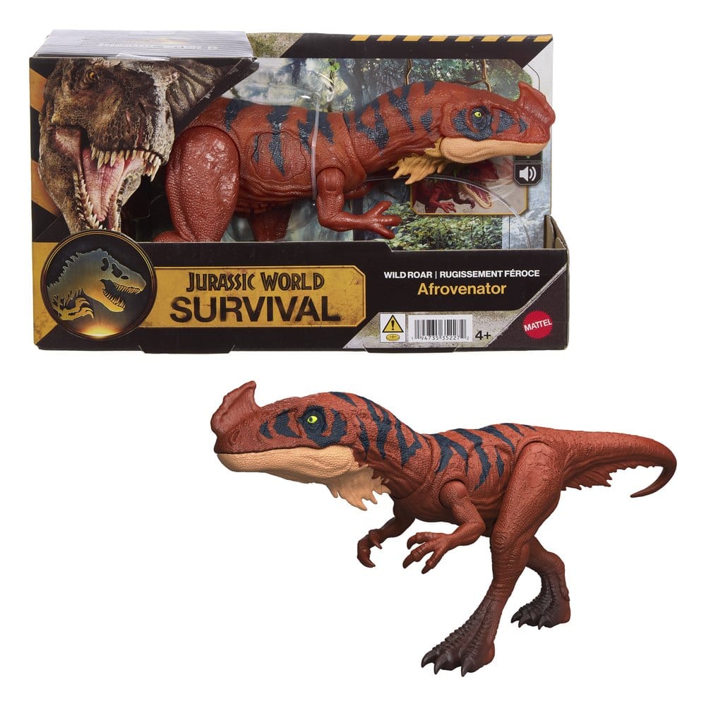 Jurassic World: Survival Actionfigur Wild Roar Afrovenator