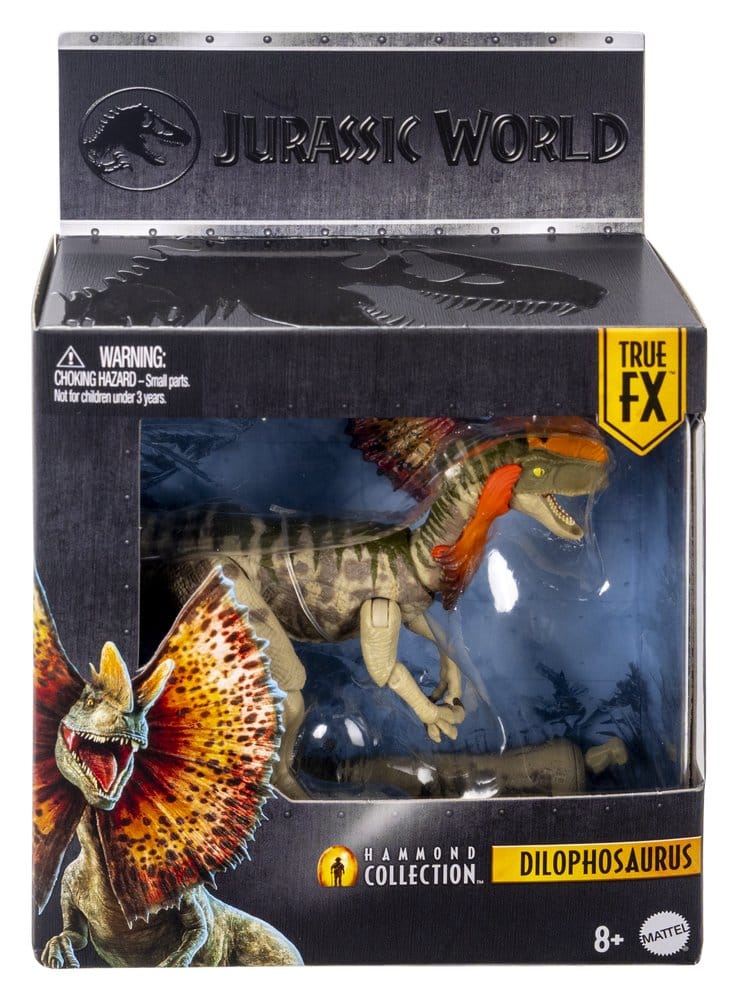 Jurassic World: Die Wiedergeburt Hammond Collection Actionfigur Dilophosaurus