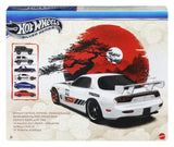 Hot Wheels Silver Series Die-Cast Fahrzeuge 6er-Pack 1/64 Streets of Japan