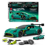 Hot Wheels Elite Mattel Brick Shop Bauset 1/16 '24 Aston Martin Vantage GT3