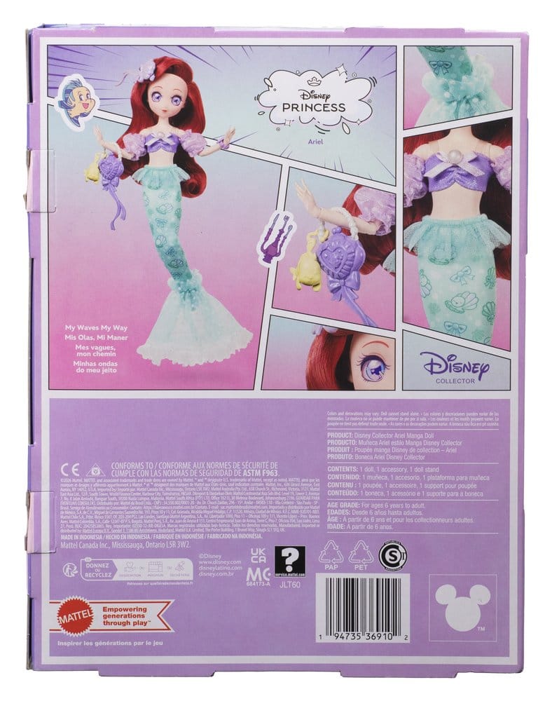 Disney Princess Puppe Manga Arielle 22 cm