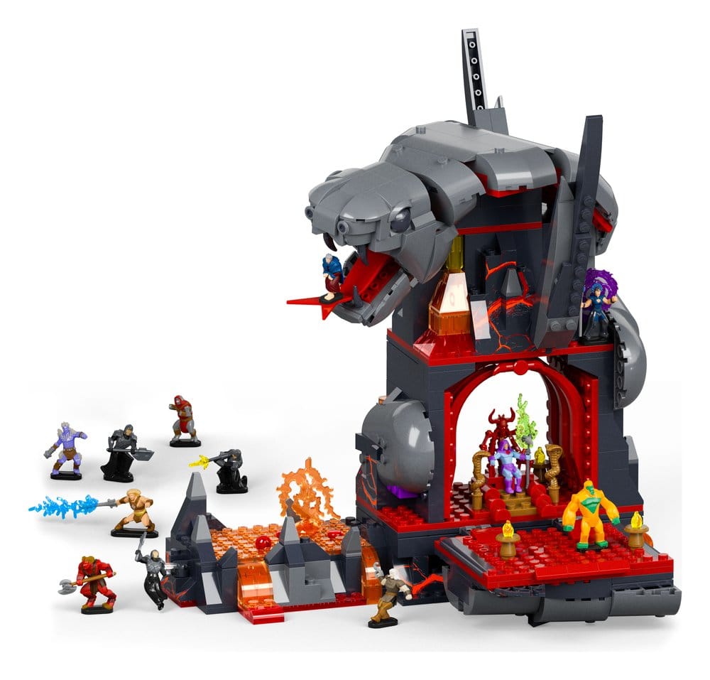 Masters of the Universe Bauset Snake Mountain Mattel Brick Shop)
