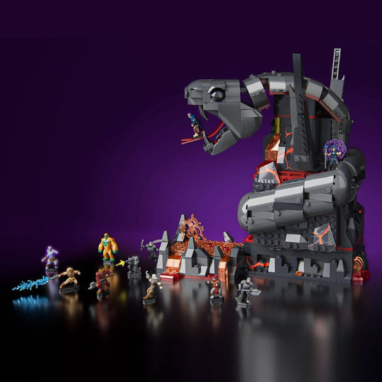 Masters of the Universe Bauset Snake Mountain Mattel Brick Shop)
