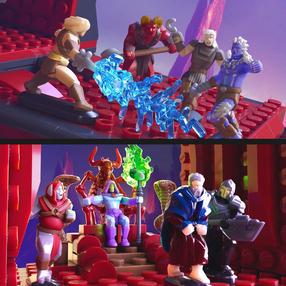 Masters of the Universe Bauset Snake Mountain Mattel Brick Shop)