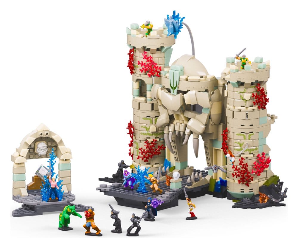 Masters of the Universe Bauset Castle Grayskull Mattel Brick Shop