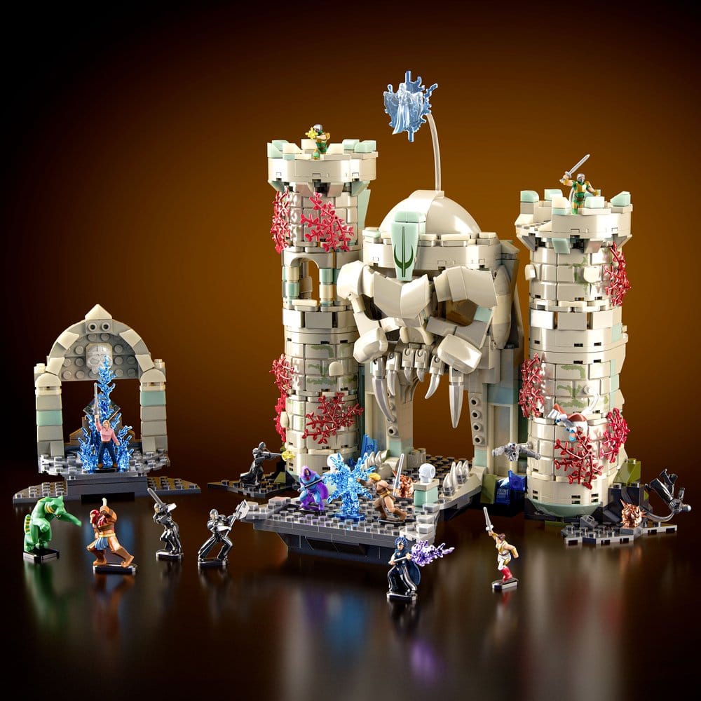 Masters of the Universe Bauset Castle Grayskull Mattel Brick Shop