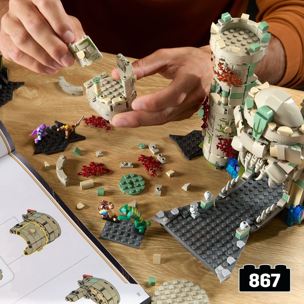 Masters of the Universe Bauset Castle Grayskull Mattel Brick Shop