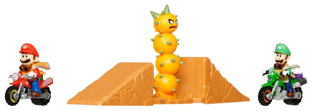 Der Super Mario Galaxy Film Hot Wheels Spielset Mario & Luigi Wüstensprung
