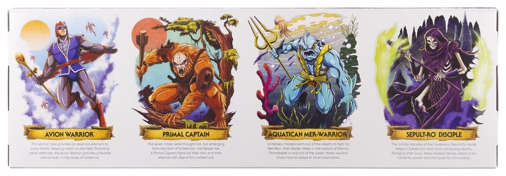Masters of the Universe Origins 4er-Pack Battle for Subternia EU BOX