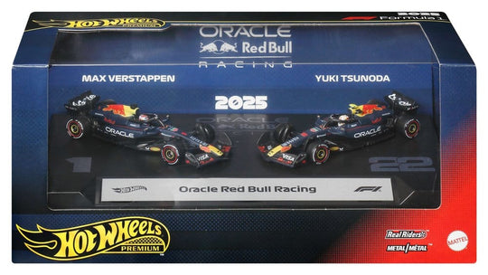 Formel 1 Hot Wheels Premium Die-Cast Fahrzeuge 2er-Pack 1/64 Oracle Red Bull Racing