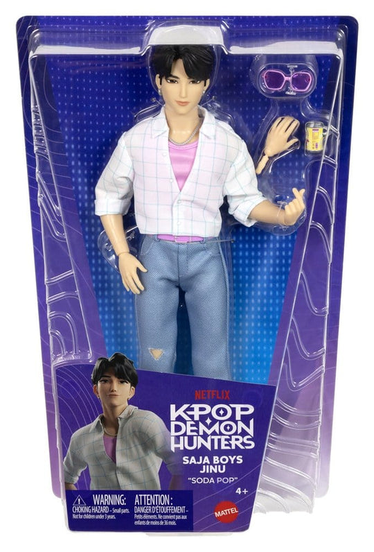 KPop Demon Hunters Puppe Saja Boys Jinu (Soda Pop)