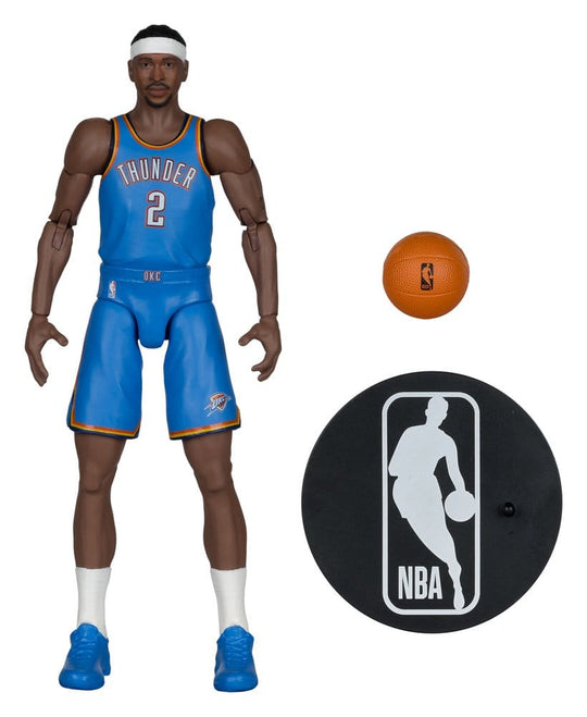 NBA SportsPicks Actionfigur Shai Gilgeous-Alexander (Oklahoma City Thunder) 16 cm