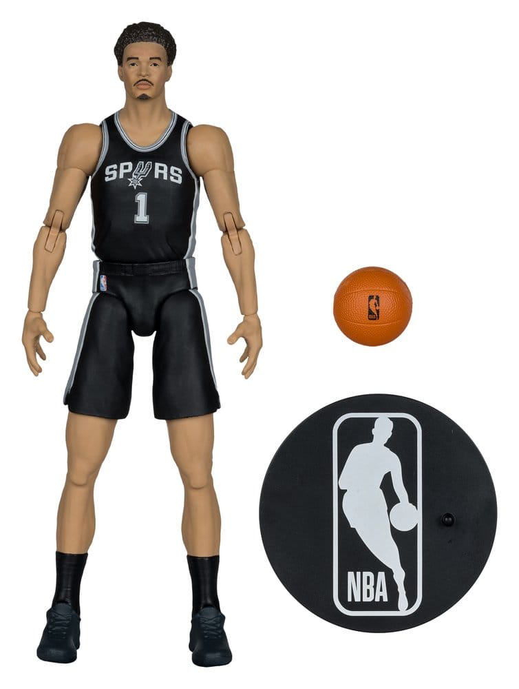 NBA SportsPicks Actionfigur Victor Wembanyama (San Antonio Spurs) 17 cm