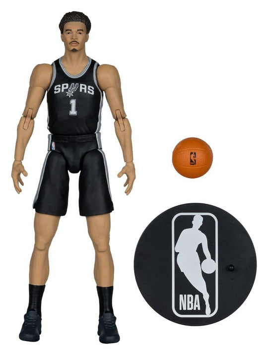 NBA SportsPicks Actionfigur Victor Wembanyama (San Antonio Spurs) 17 cm