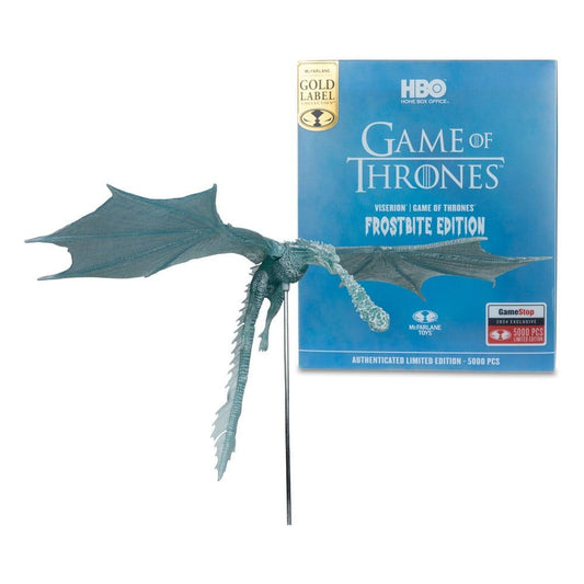 Game of Thrones Viserion (Frostbite) (Gold Label) 15 cm - Smalltinytoystore