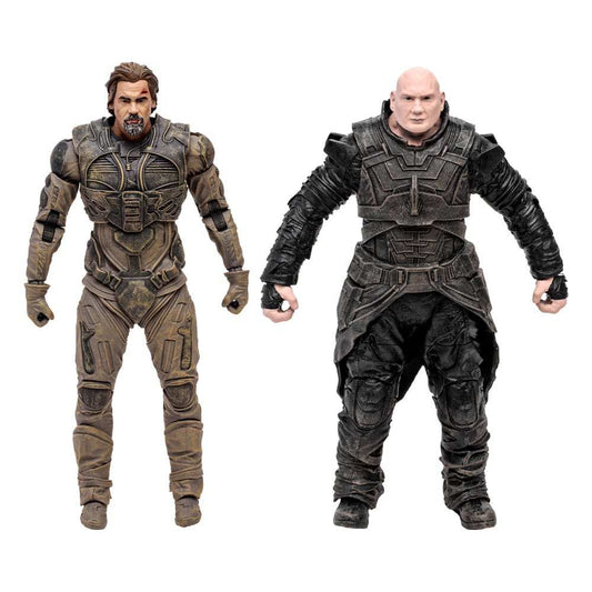 Dune: Teil 2 Actionfiguren 2er-Pack Gurney Halleck & Rabban 18 cm