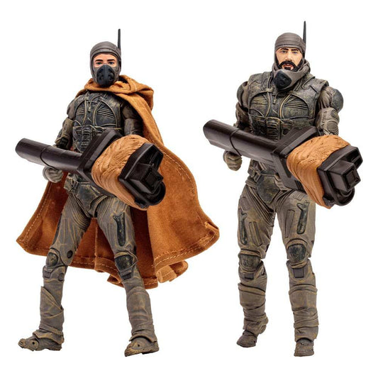 Dune: Teil 2 Actionfiguren 2er-Pack Stilgar & Shishakli (Gold Label) 18 cm