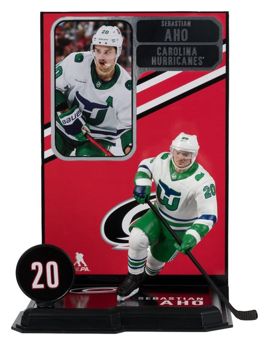 NHL McFarlane SportsPicks Actionfigur Sebastian Aho (Hartford Whalers Retro) 18 cm