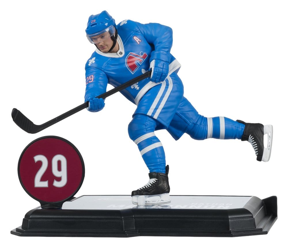 NHL McFarlane SportsPicks Actionfigur Nathan MacKinnon (Quebec Nordiques Retro) 18 cm
