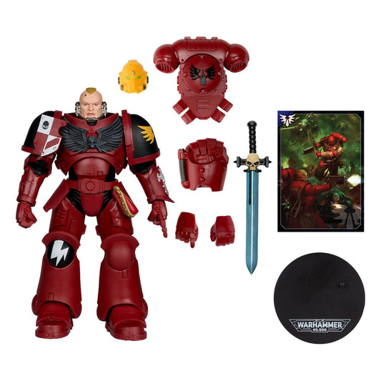 Warhammer 40,000 Actionfigur Assault Intercessor Sergeant (Blood Angel) 18 cm