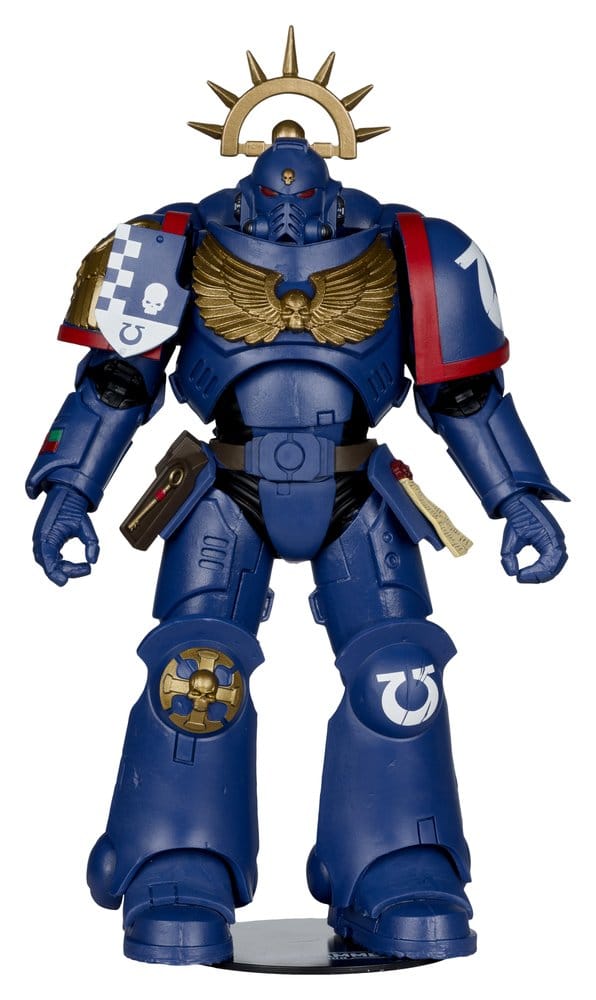 Warhammer 40,000 Total War Actionfigur 3rd Company Lieutenant (Ultramarines) 18 cm