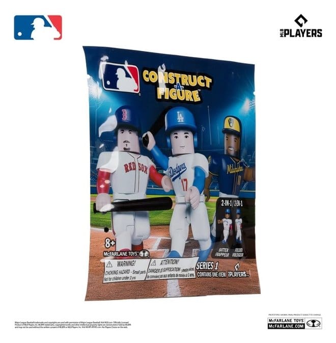 MLB McFarlane Sports Construct-a-Figure Series 1 Minifigur Blind Bag 5 cm Sortiment (36)