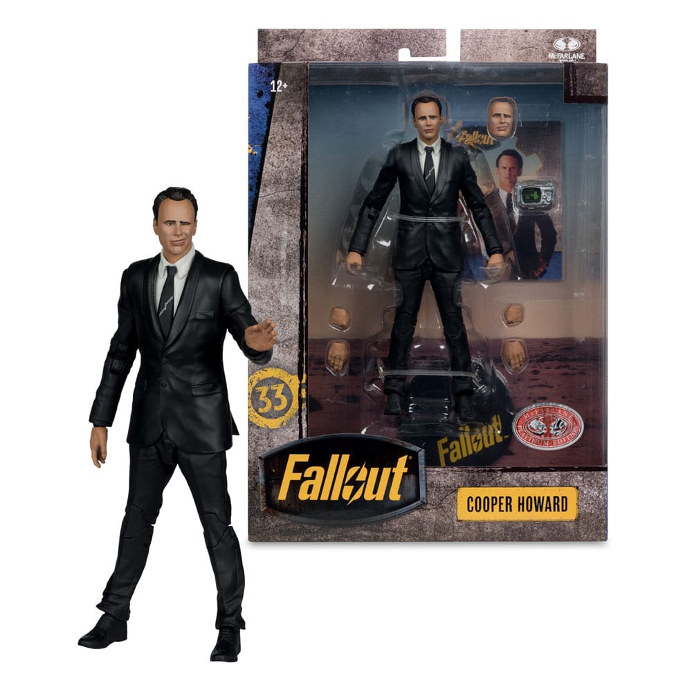 Fallout Actionfigur Cooper Howard (Red Platinum Edition) 17 cm