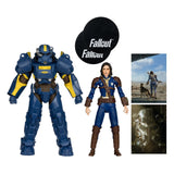 Fallout 4 Statuen 2er-Pack T-60 Vault Tec & Sole Survivor 18 cm