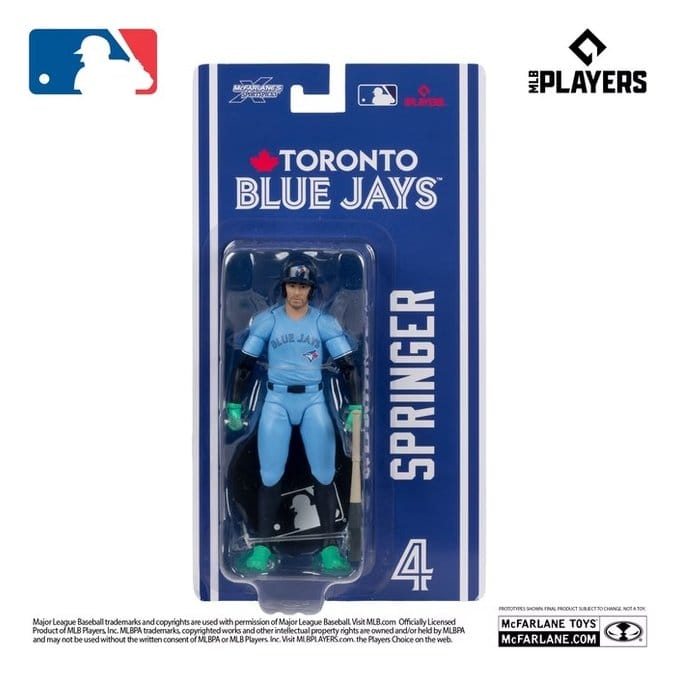 MLB McFarlane SportsPicks Actionfigur George Springer (Toronto Blue Jays) 15 cm