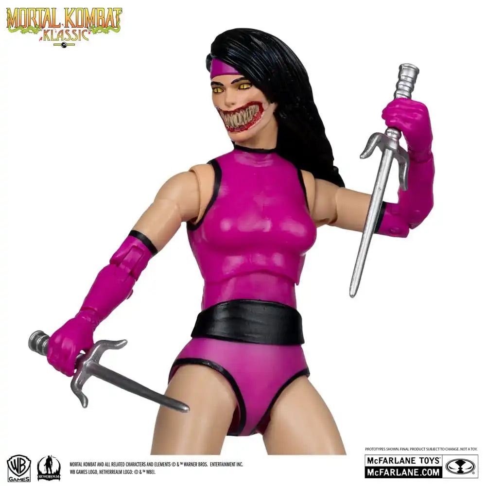 Mortal Kombat Actionfiguren 2er-Pack Sub-Zero vs. Mileena (Klassiks) 18 cm