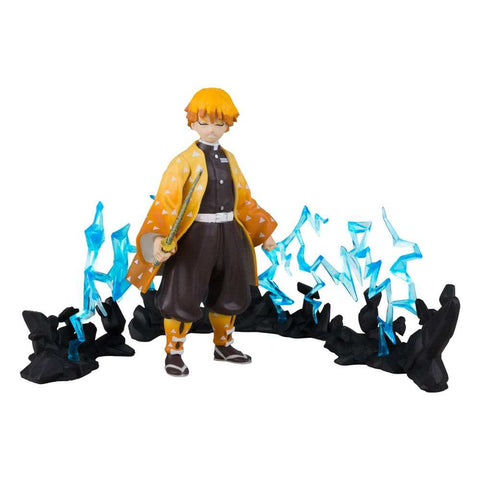 Demon Slayer: Kimetsu no Yaiba Actionfigur Zenitsu Thunder Breathing Deluxe 13 cm