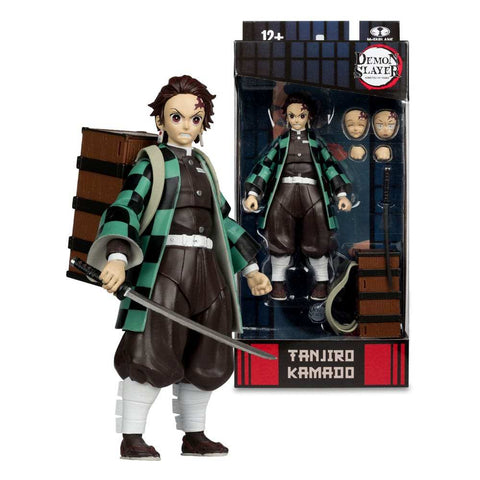 Demon Slayer: Kimetsu no Yaiba Actionfigur Tanjiro Kamado (with Nezuko Box) (Season 3) 18 cm