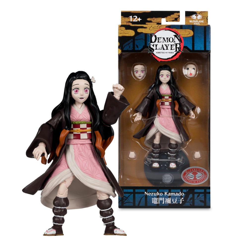 Demon Slayer Actionfigur Nezuko Kamado Platinum Edition 14 cm