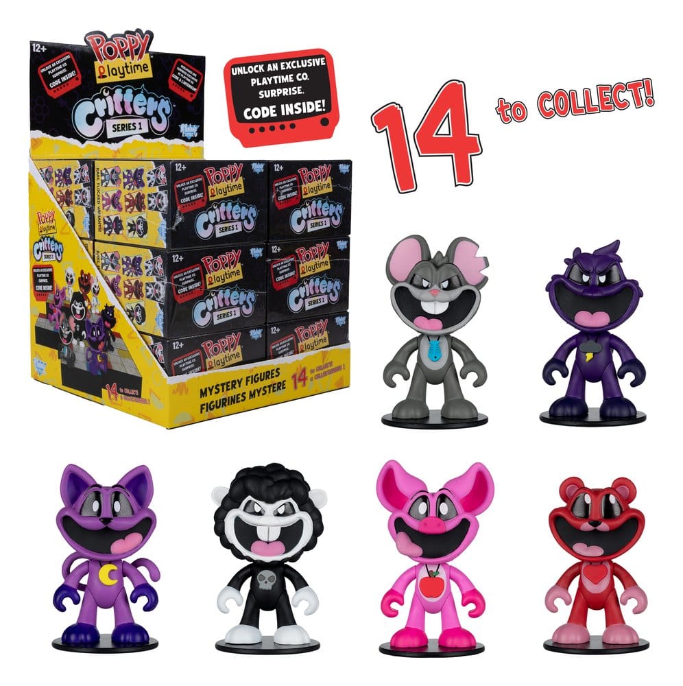Poppy Playtime Minifiguren Critter Serie 1 Blind Box 6 cm (12)